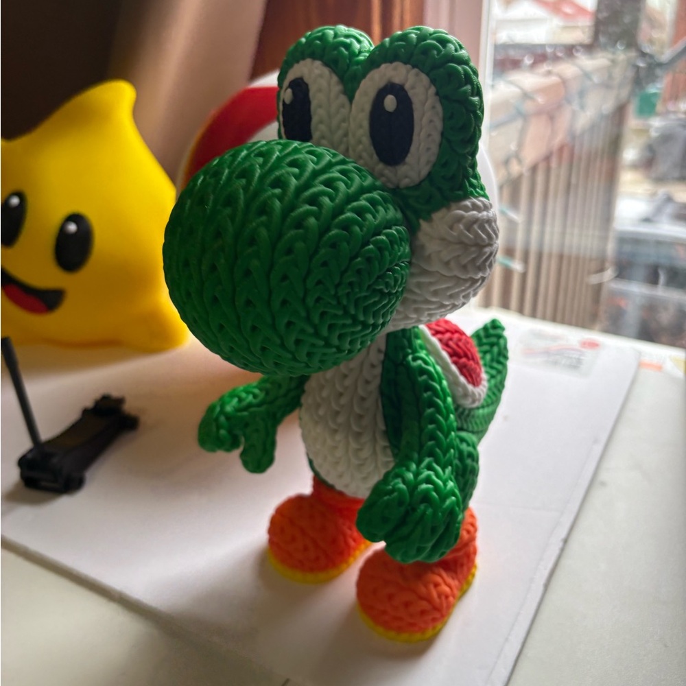 Yoshi Figure 3D printed